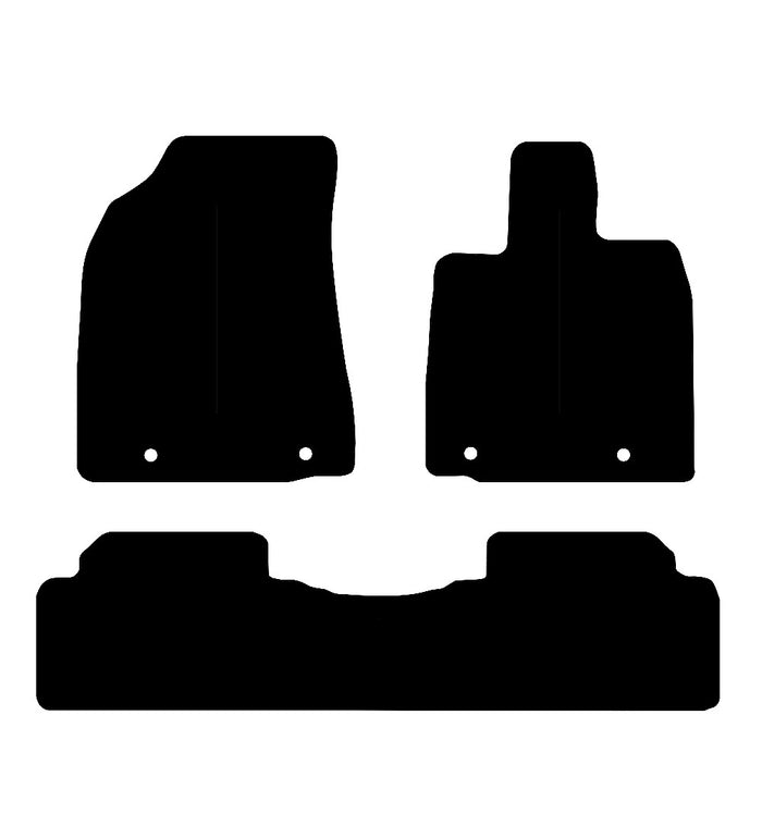 Lexus RX450H 2009 - 2013 Car Mats vehicle mat pattern