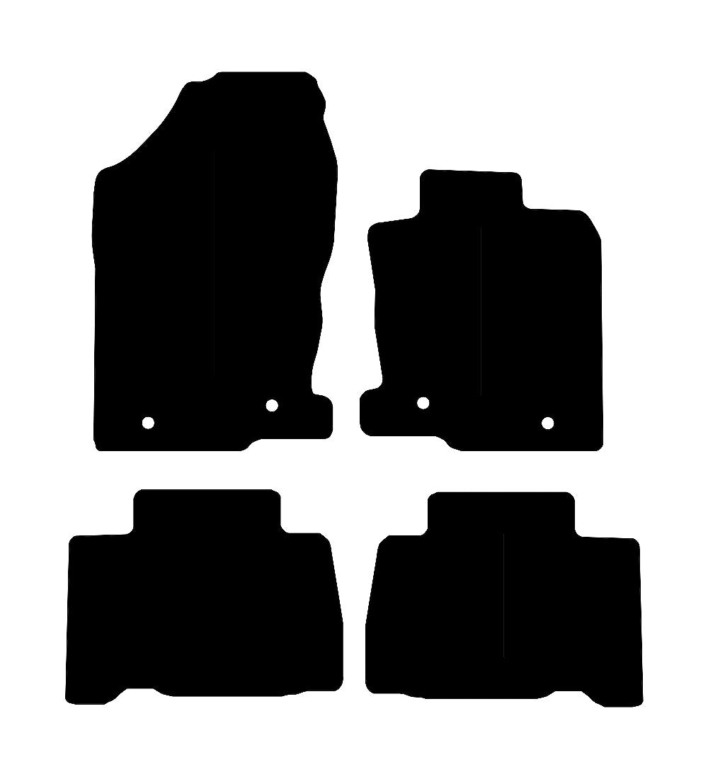 Lexus NX300H 2014 to Present Car Mats vehicle mat pattern