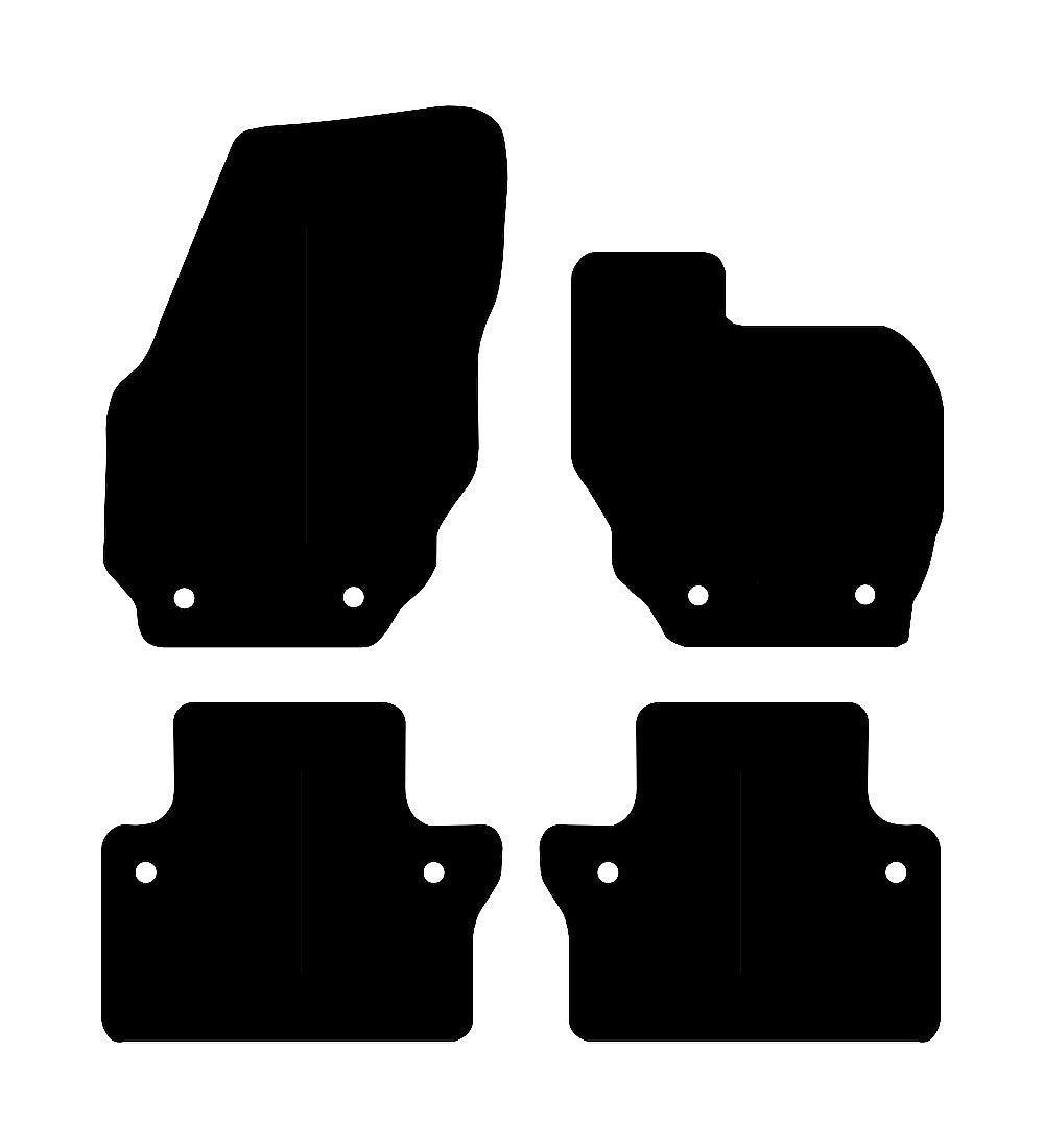Volvo XC70 Manual 2007 to Present Car Mats vehicle mat pattern