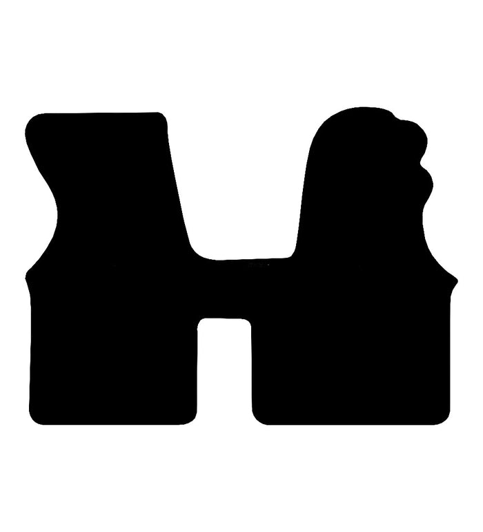 Volkswagen Transporter T4 1996 - 2003 Car Mats vehicle mat pattern