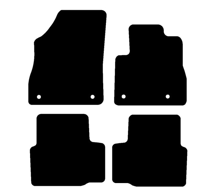 Vauxhall Astra K (MK7) 2015 -2021 Car Mats vehicle mat pattern