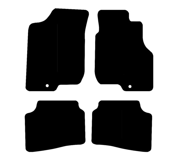 Kia Ceed (2 Eyelet Version) 2009 - 2012 Car Mats vehicle mat pattern