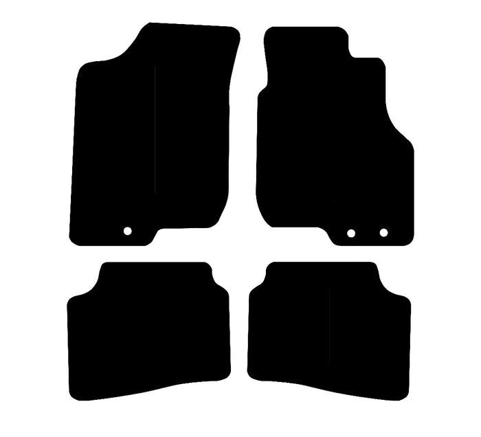 Kia Ceed 2009 - 2012 Car Mats vehicle mat pattern