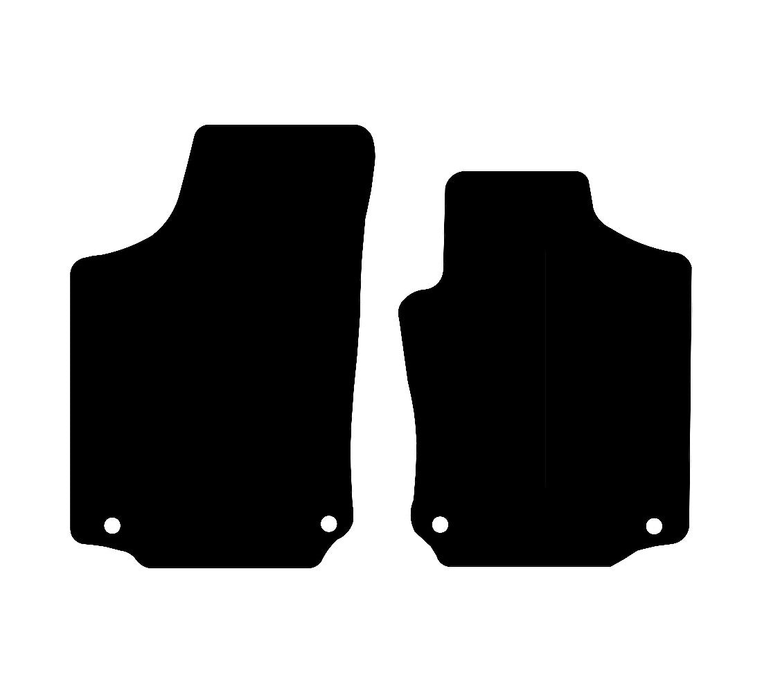 Vauxhall Combo 2001 - 2010 Car Mats vehicle mat pattern
