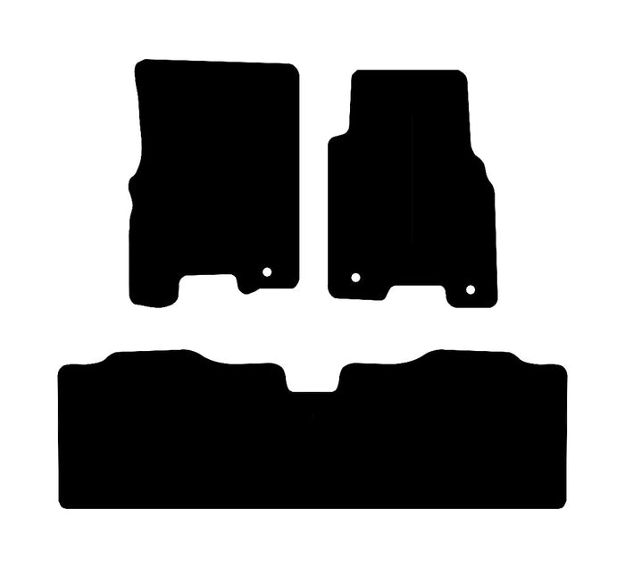Ssangyong Karando 1996 - 2003 Car Mats vehicle mat pattern