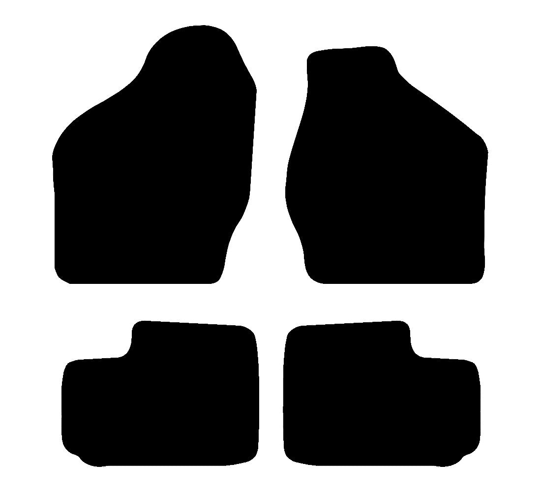 Suzuki Ignis 2000 - 2008 Car Mats vehicle mat pattern