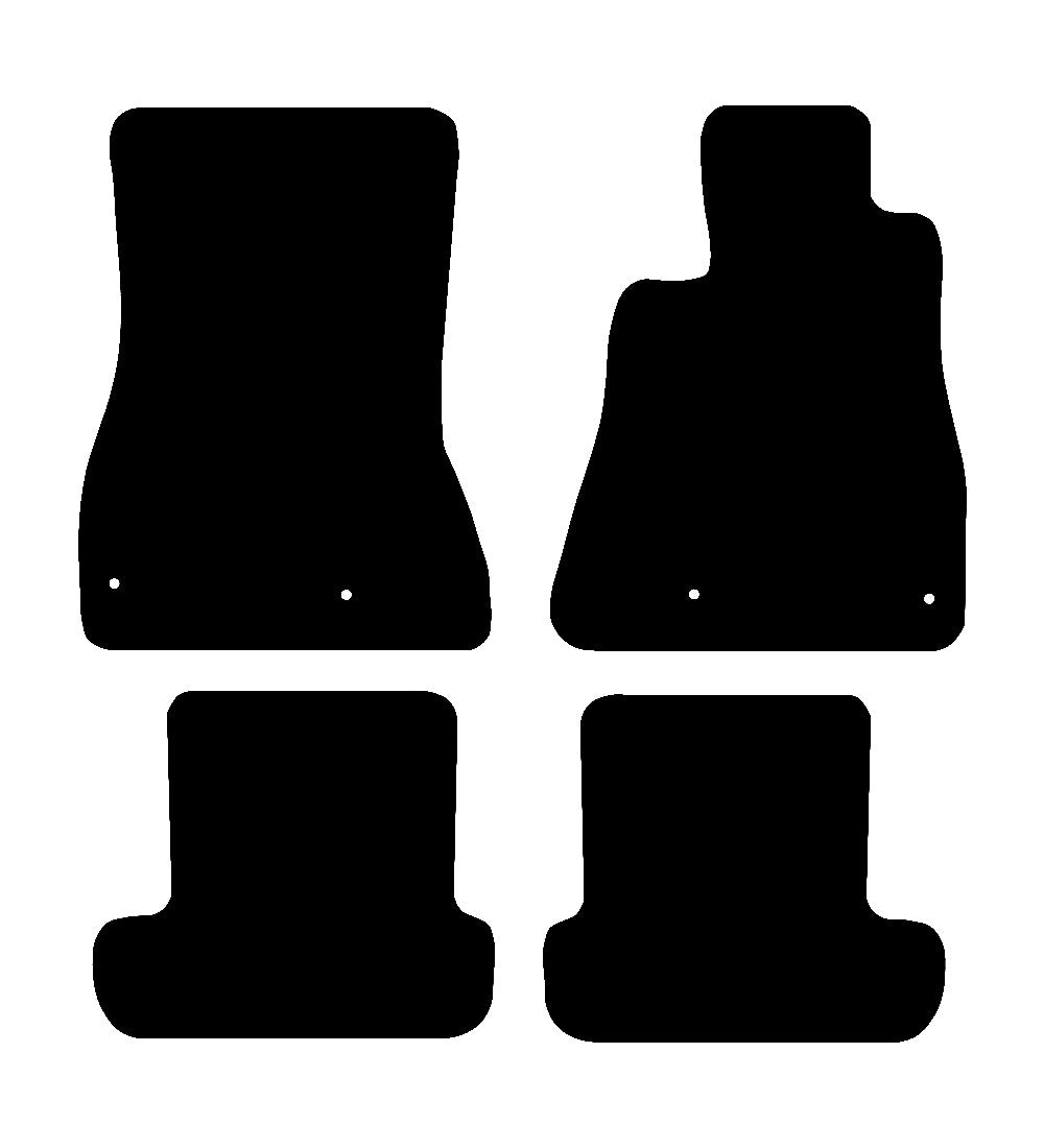 Lexus SC 2001 - 2009 Car Mats vehicle mat pattern
