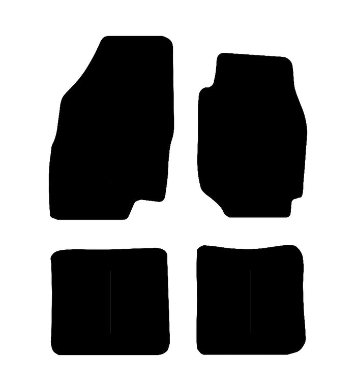Mitsubishi Lancer 2005 - 2008 Car Mats vehicle mat pattern