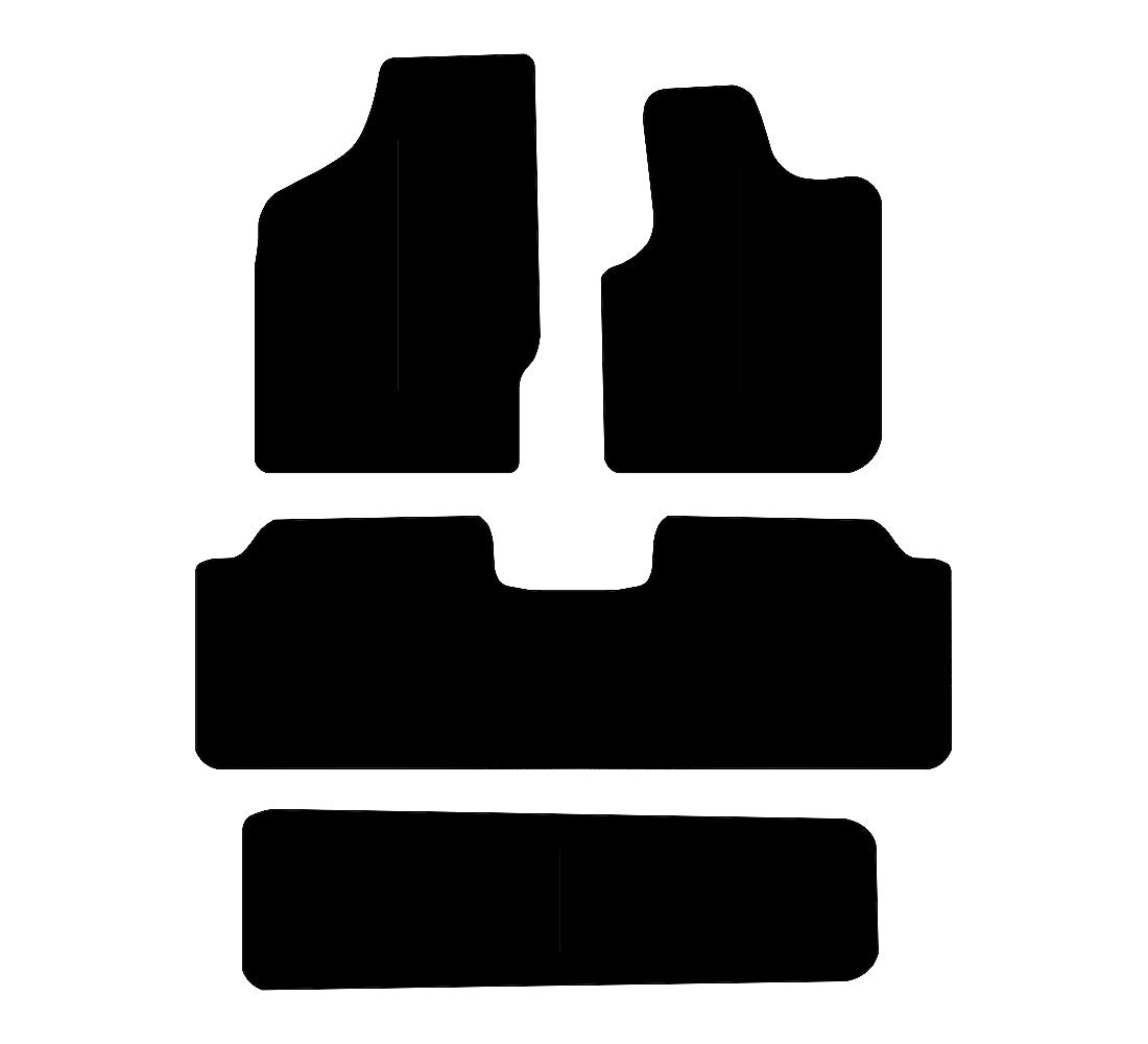Seat Alhambra 2006 - 2009 Car Mats vehicle mat pattern