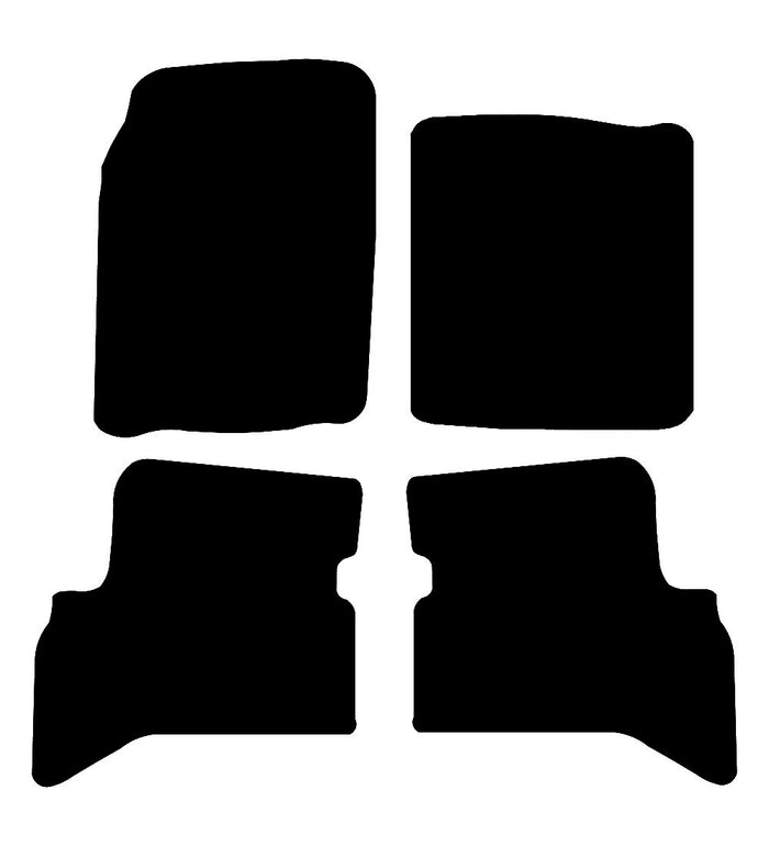 Suzuki Grand Vitara (5 Door) 1998 - 2005 Car Mats vehicle mat pattern