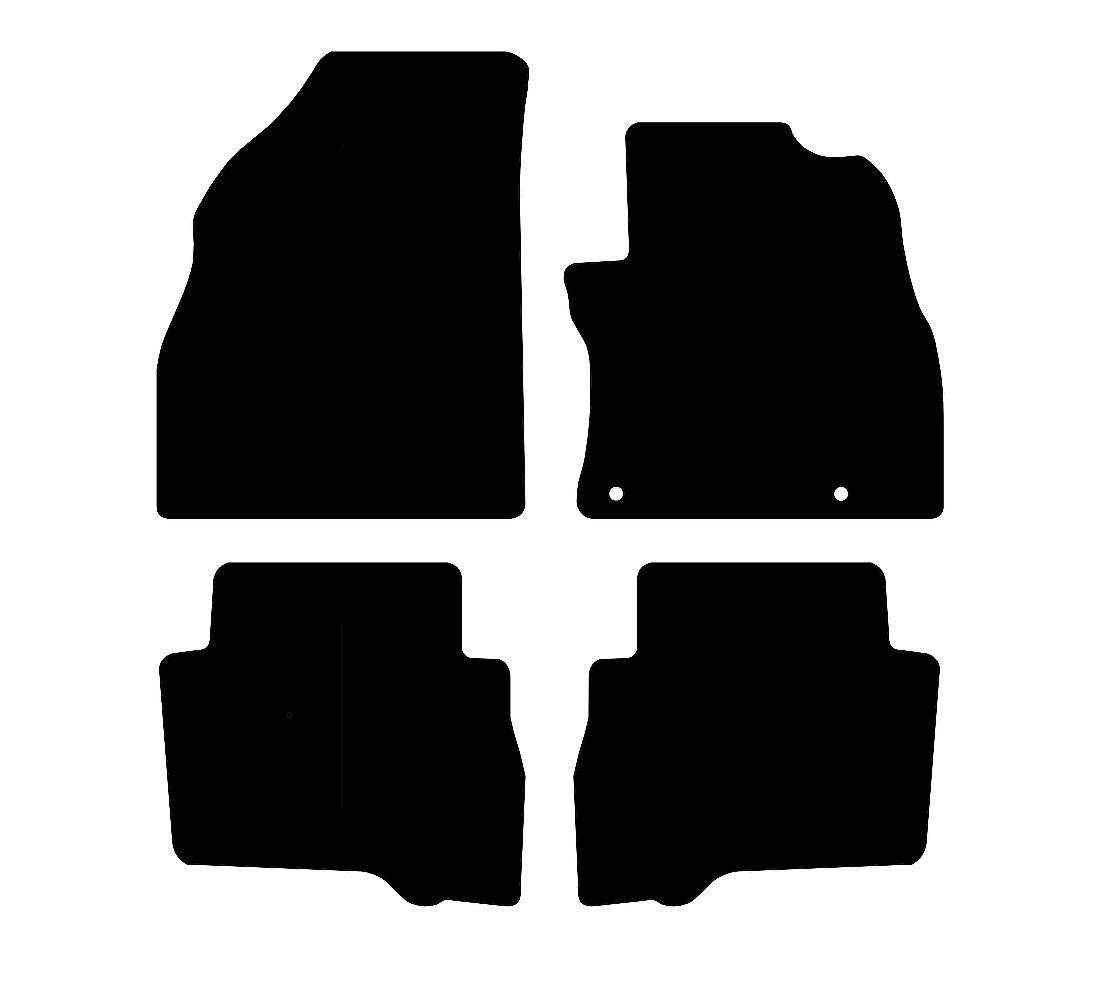Citroen Nemo Multispace 2007 - 2015 Car Mats vehicle mat pattern
