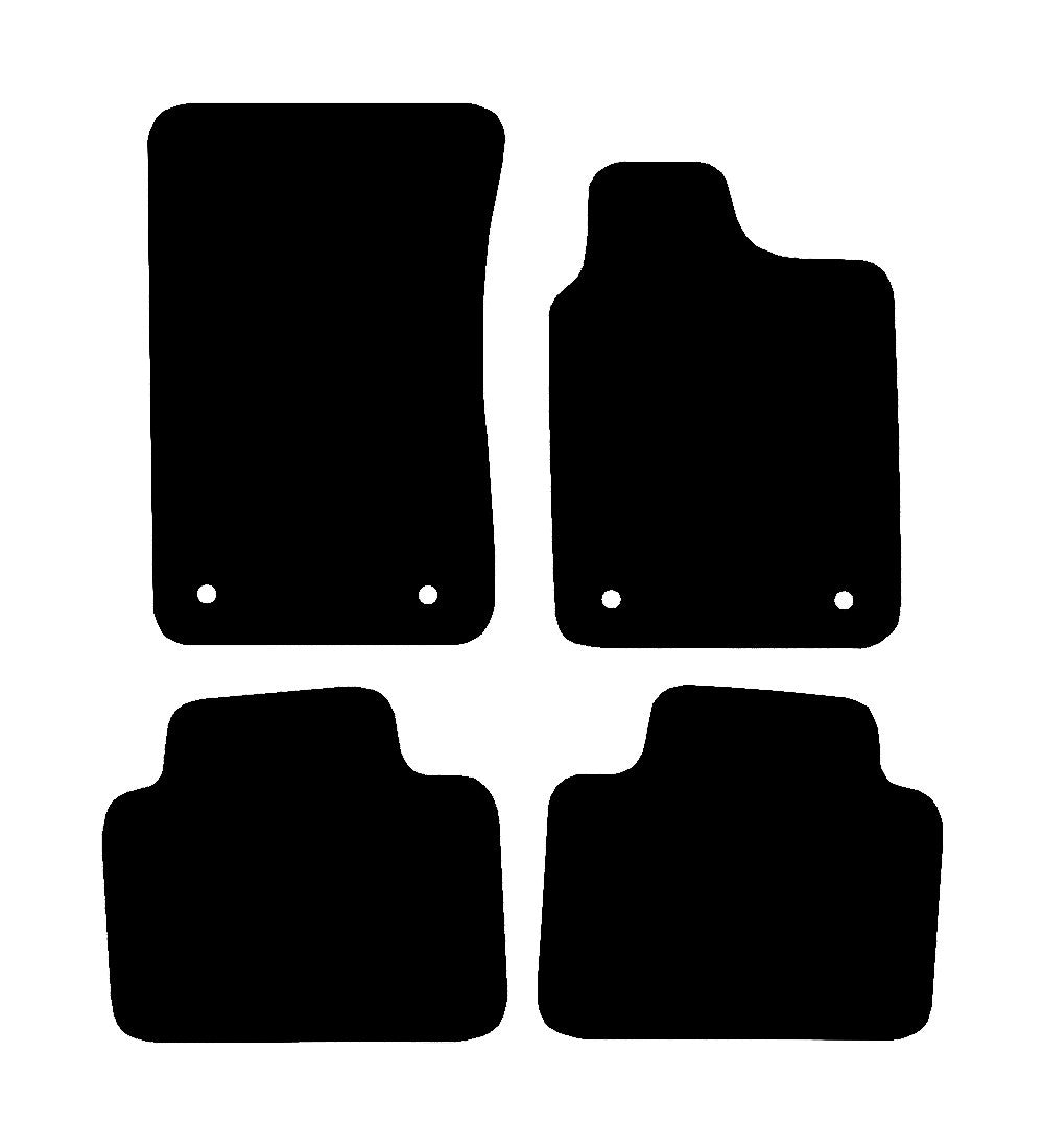 Vauxhall VXR8 2010 - 2013 Car Mats vehicle mat pattern