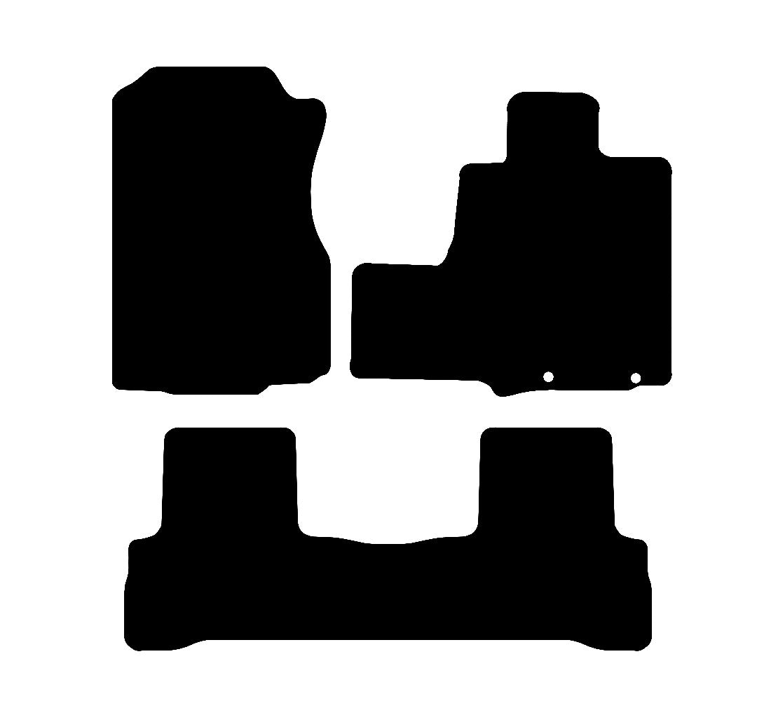 Honda CRV (Automatic) 1997 - 2001 Car Mats vehicle mat pattern
